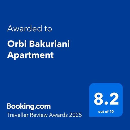 Orbi Bakuriani Apartment Extérieur photo